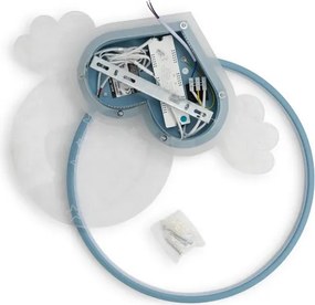 Brilagi - Plafonieră LED pentru copii LOVE 48W/230V 3000/4500/6000K albastră