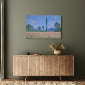 Tablou - Claude Monet, Poppy Field (Giverny), reproducere (90x60 cm)