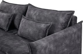 Canapea extensibila, Catifea Gri APARTMENT 215cm