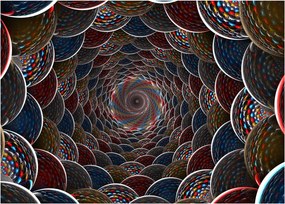 Tablou pe sticlă - Vortex (70x50 cm)