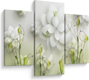 Tablou cu flori (90x60 cm)