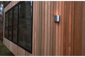 Nordlux - CANTO Aplică LED de exterior pentru perete 2xLED/6W/230V IP44 argintie