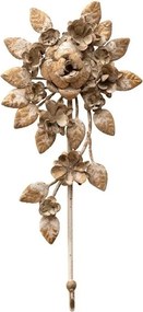Agatatoare din metal, cu aspect vintage, Flower