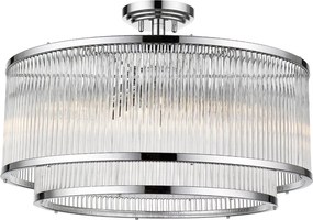 Lustra aplicata eleganta design modern SERGIO crom
