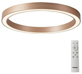 Azzardo AZ5033 - Plafonieră LED dimabilă MARCO LED/50W/230V auriu + + telecomandă