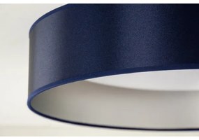 Plafonieră LED Duolla ROLLER LED/24W/230V d. 45 cm albastru/argintiu