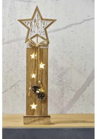 Decorațiune LED de Crăciun 5xLED/2xAA stea