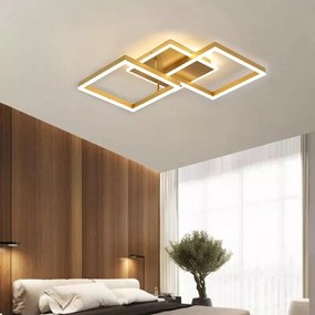 Lustra LED Cu Telecomanda, Elit's EsnC825-2+ACF, 160w, Gold