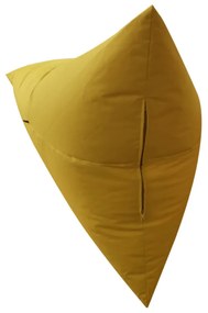 Fotoliu tip sac, material textil muştar, VETOK