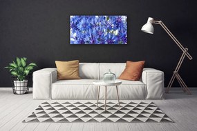 Tablou pe panza canvas Flori Floral violet