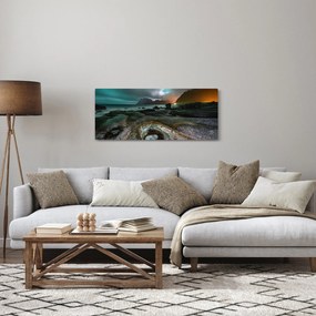 Tablou - Scena de noapte (120x50 cm)