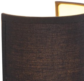 Aplica moderna de culoare neagra si aurie - Simple Drum