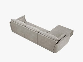 Coltar 4 locuri Kaelle chenille L308 cm