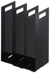 Suporturi pentru prosoape negre 2 buc. din metal Tower – YAMAZAKI