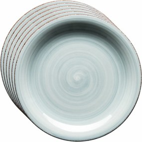 Mäser Set de 6 farfurii de desert Bel Tempo 19,5cm, albastru deschis