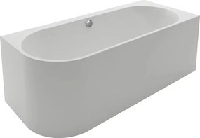 Cada freestanding Kreiner Andrea 175x75 cm finisaj alb dreapta lipita de perete, BTW