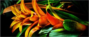 Tablou buchetului portocaliu (120x50 cm)