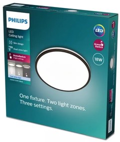 Plafonieră LED dimabilă OZZIET SCENE SWITCH LED/18W/230V 4000K Philips