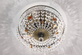 Lustra aplicata cristal Schöler design de lux Sheraton 45cm, antique brass