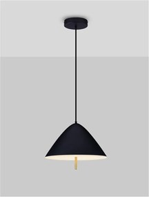Lustra/Pendul LED design modern OROS negru