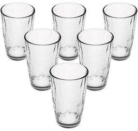 Set pahare long drink Bormioli Rocco Kaleido, 6 piese, 370 ml