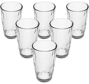 Set pahare long drink Bormioli Rocco Kaleido, 6 piese, 370 ml