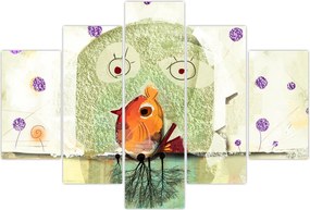 Tablou - Sufletul unei păsări (150x105 cm)