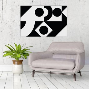 Tablou - Abstracție geometrică N⁰1 (90x60 cm)