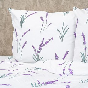 Lenjerie de pat din bumbac 4Home Lavender, 140 x 220 cm, 70 x 90 cm