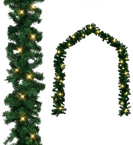 vidaXL Ghirlandă de crăciun cu becuri led, 5 m
