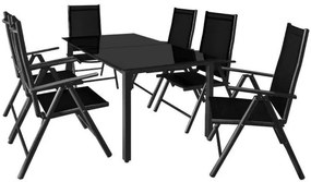 Deuba Ansamblu aluminiu ALU 1 + 6 - Negru