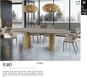 Masa dining extensibila design lux Irati