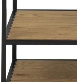 Cuier SARON, stejar/negru