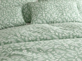 Lenjerie de pat din polibumbac ARBORA verde Dimensiune lenjerie de pat: 2 buc 70 x 90 cm | 200 x 220 cm