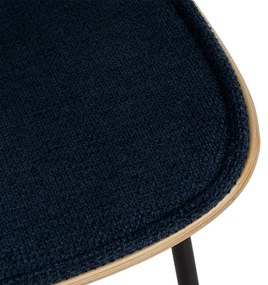 Scaune de dining albastru-închis 2 buc. Elio – Ixia