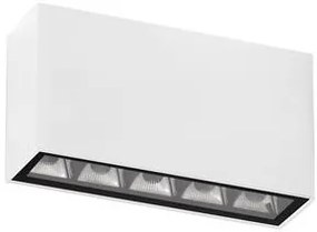 Plafoniera tip spot LED iluminat exterior IP565 JAX alb