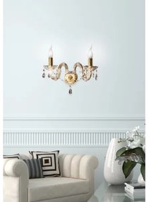 Aplică perete MARIA TERESA 2xE14/40W/230V