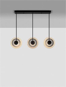 Lustra LED suspendata design modern decorativ SKIA 3L