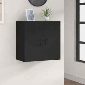 Dulap de perete, negru, 60x31x60 cm, lemn prelucrat 1, Negru