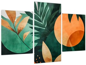 Tablou - Motive naturale geometrice (90x60 cm)