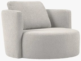 Fotoliu rotativ Bliss boucle L112 cm