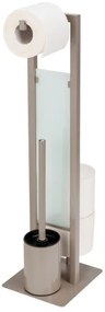 WENKO 25553100 - Perie WC RIVALTA 18x70 cm bej/negru