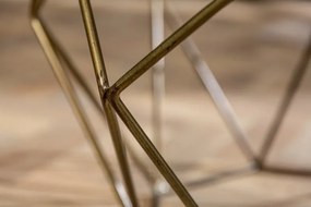 Masuta de cafea design minimalist Diamond 69cm, marmura alba