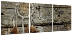 Tablou - Prinzător de vise (cu ceas) (90x30 cm)