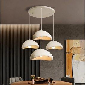 BRILAGI - Lustră pe cablu WABI SABI 4xE27/60W/230V albă
