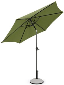 Umbrela pentru gradina / terasa cu functie de inclinare, Kalife, Bizzotto, Ø 270 cm, stalp Ø 36 / 38 mm, verde