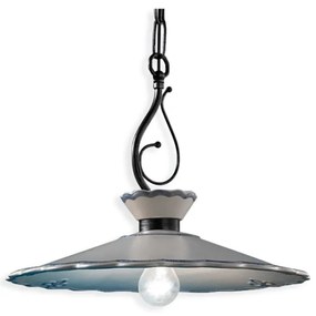 Lustra design clasic realizata manual din ceramica RAVENNA 44cm
