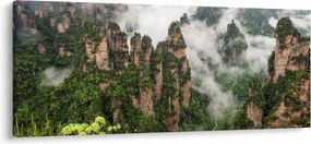 Tablou - Parcul Național Zhangjiajie, China (120x50 cm)