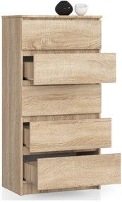 Comodă Kalista V (stejar sonoma ). 1068771