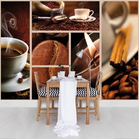 Fototapet - Boabe de cafea (254x184 cm)